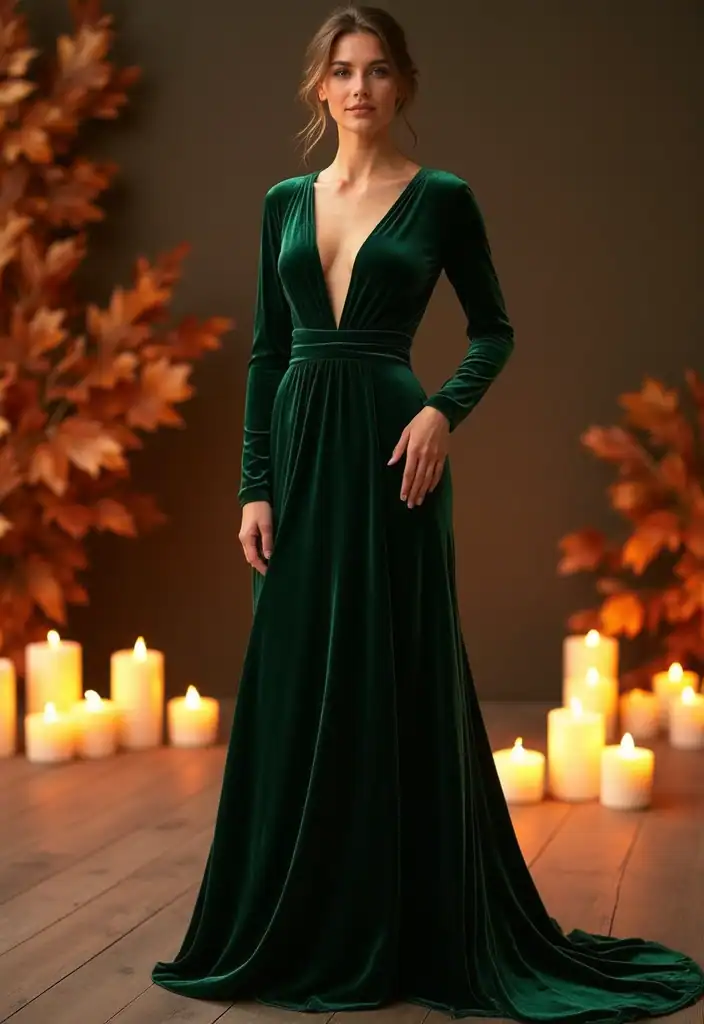 11 Fall Dresses That Will Transition Perfectly from Day to Night - 6. The Velvet Dress