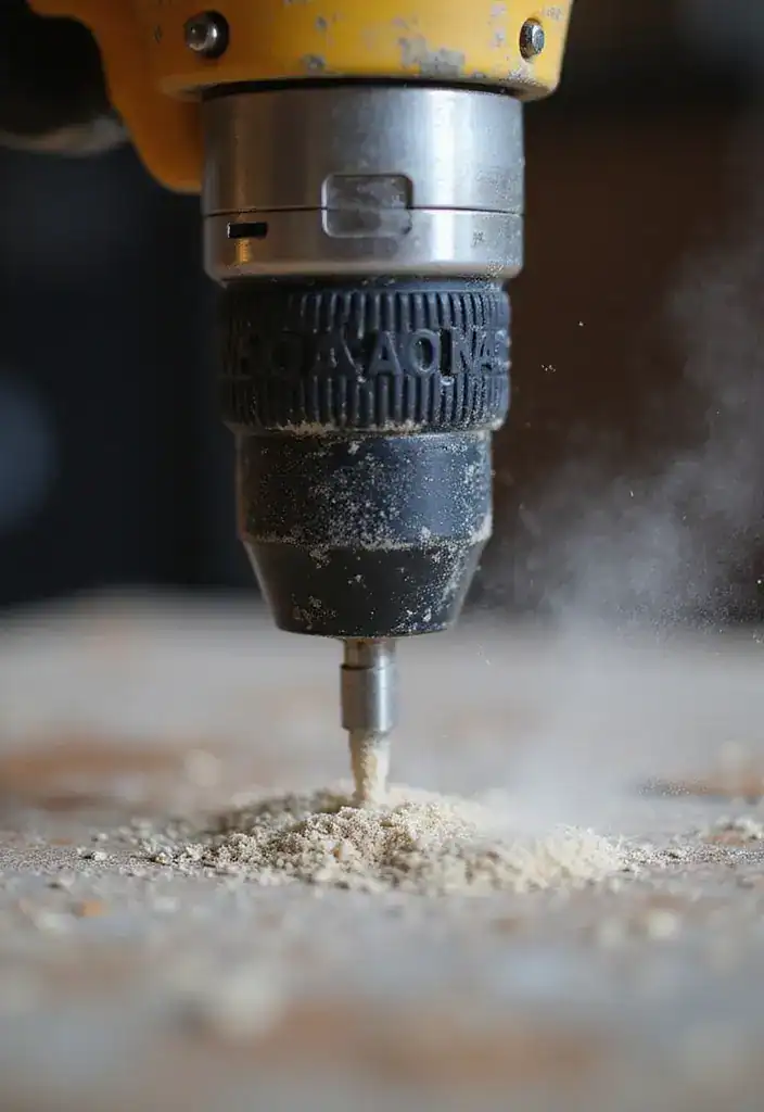 12 Geniales Zubehör für deine Bohrmaschine, das du nicht verpassen solltest! - 1. Bohrmaschinenaufsatz für die Staubabsaugung