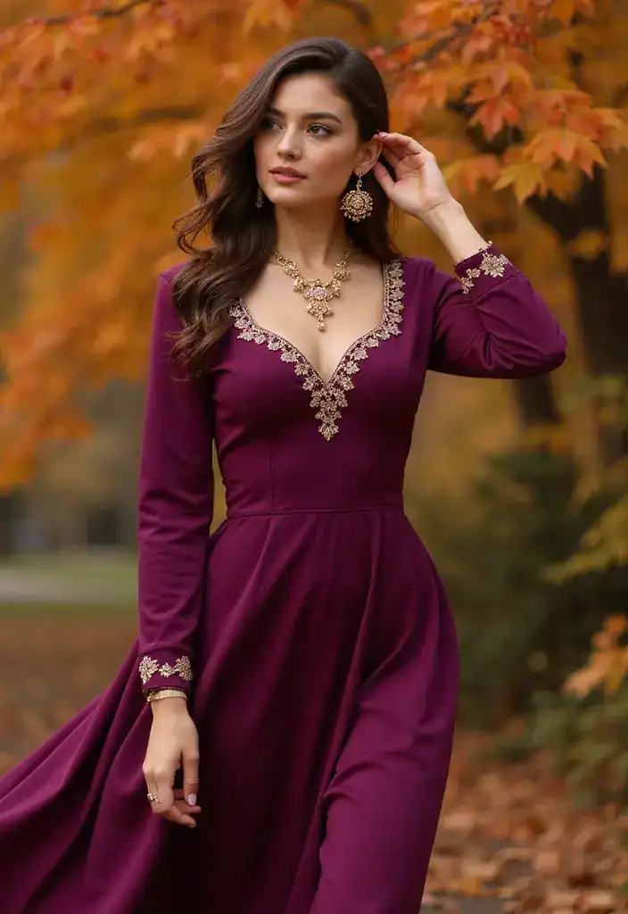 12 Herbst Farben, Die Dein Outfit 2025 Aufpeppen Werden! - 10. Pflaume