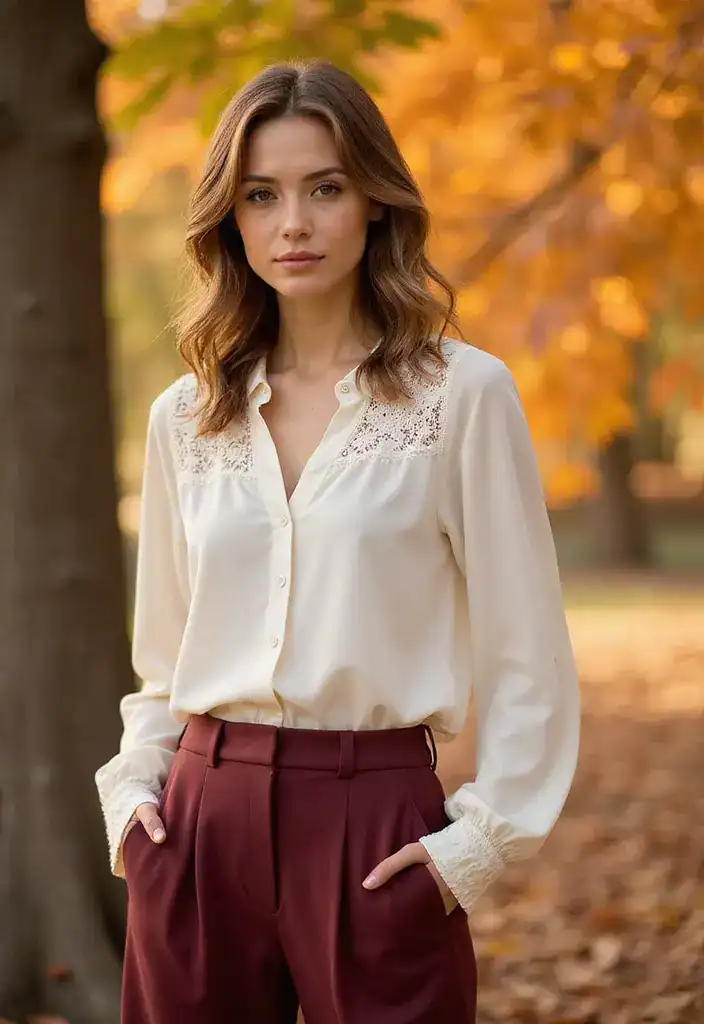 12 Herbst Farben, Die Dein Outfit 2025 Aufpeppen Werden! - 12. Creme