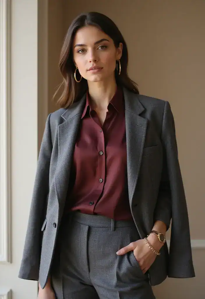 12 Herbst Farben, Die Dein Outfit 2025 Aufpeppen Werden! - 4. Bordeauxrot