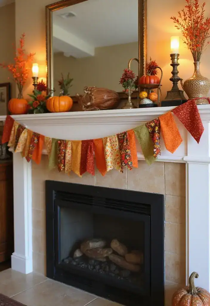 15 Fall Crafts That’ll Transform Your Home Into an Autumn Wonderland (You Won't Believe #10!) - 7. Fabric Fall Banners