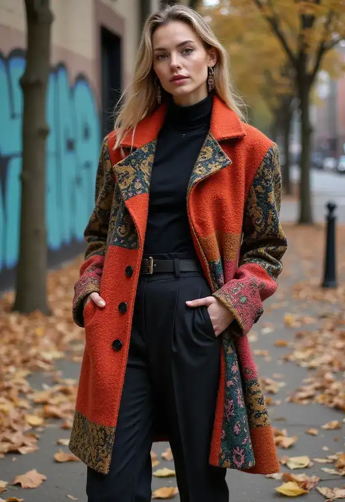 15 Layering Tricks with Coats That’ll Keep You Warm and Stylish This Autumn! - 4. Statement Outerwear