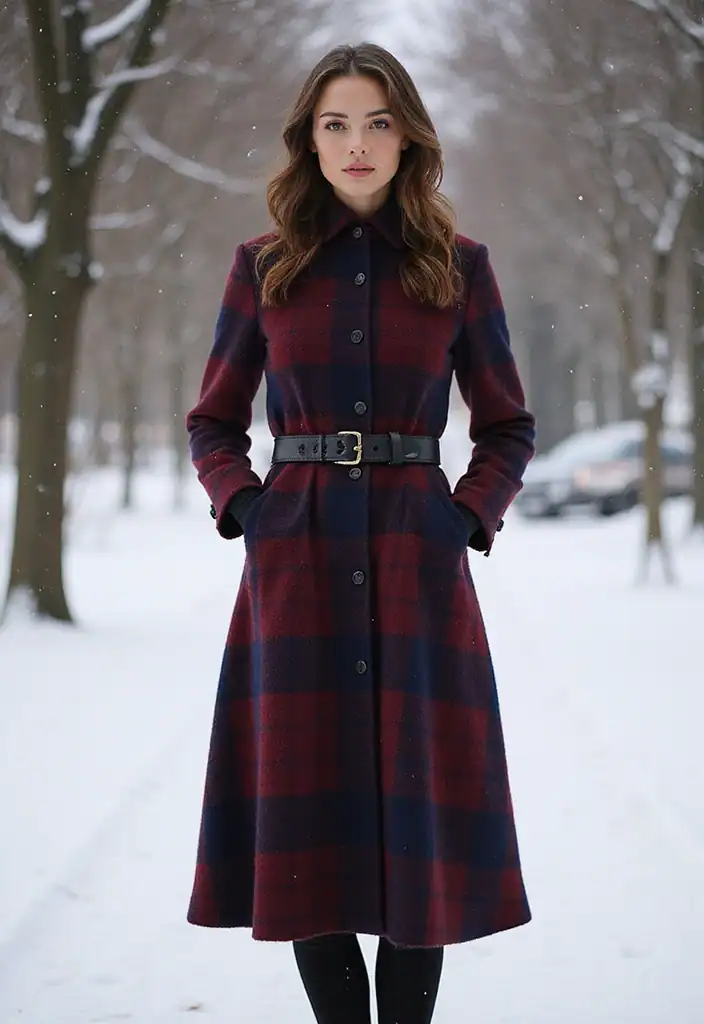 15 Trendy Winter Fashion Outfits That'll Keep You Cozy and Chic All Season! - 11. Midi Skirts with Tights