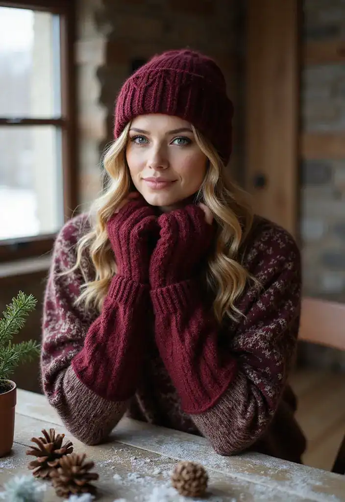 15 Winteroutfits, die dich stylisch warm halten - 15. Praktische Handwärmer