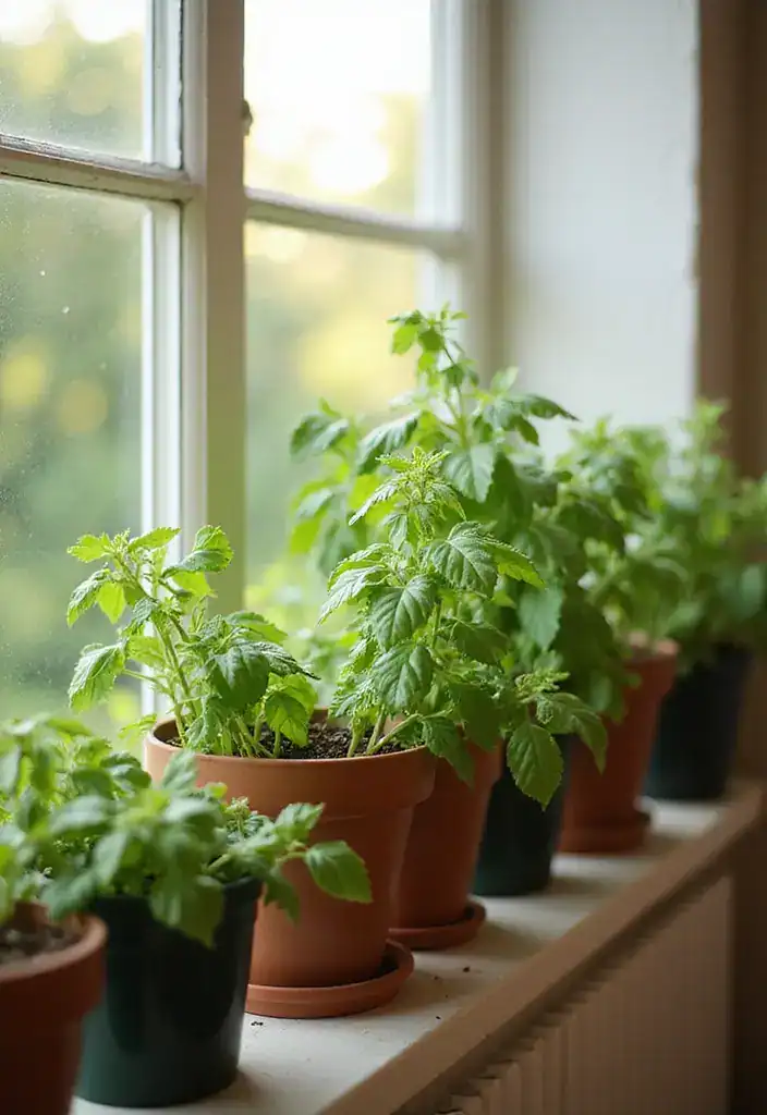 16 Kitchen Decor Tricks That Will Transform Your Space in Minutes! - 1. Brighten Up with Fresh Herbs