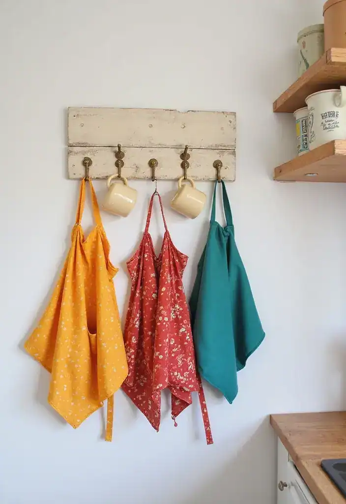 16 Kitchen Decor Tricks That Will Transform Your Space in Minutes! - 12. Creative Wall Hooks
