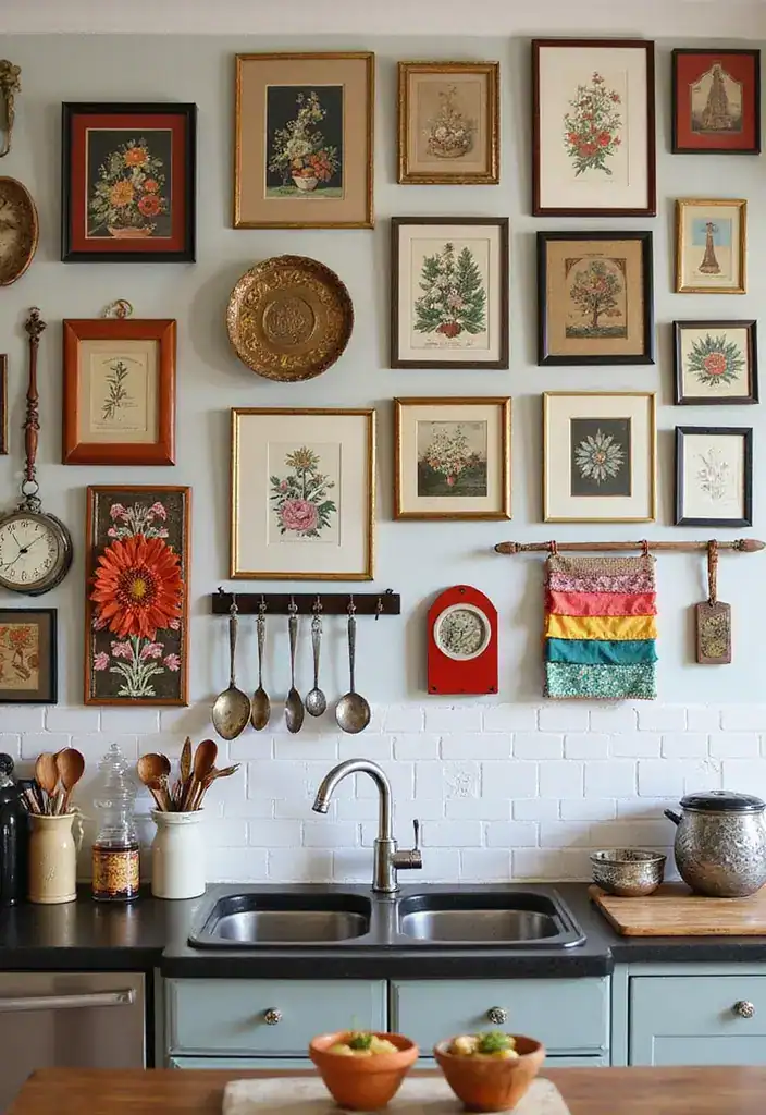 16 Kitchen Decor Tricks That Will Transform Your Space in Minutes! - 3. Unique Wall Art
