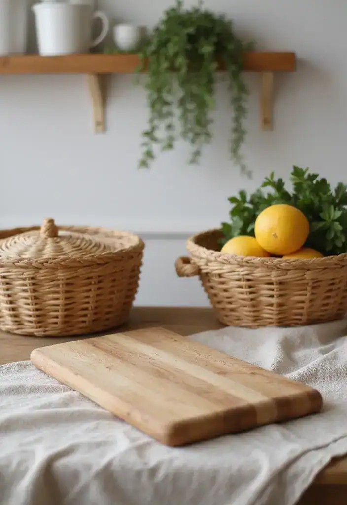 16 Kitchen Decor Tricks That Will Transform Your Space in Minutes! - 6. Warm Up with Textures