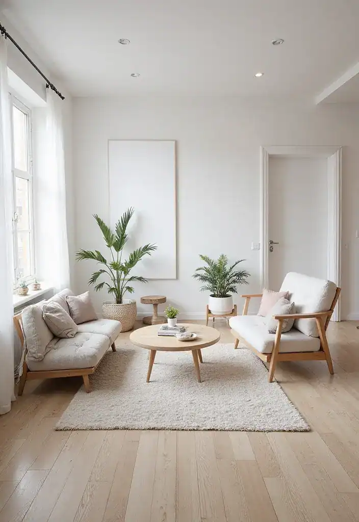 16 Minimalist Living Room Ideas That Will Clear Your Mind and Clutter! - 10. Open Layout