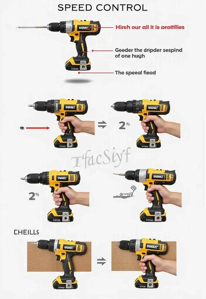 18 Akkuschrauber Hacks, die dir Zeit und Nerven sparen werden! - 6. Hochgeschwindigkeits-Mode beim Bohren