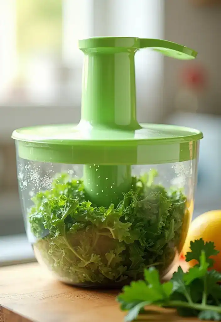 18 Must-Have Kitchen Utensils That Will Make Cooking a Breeze - 17. Salad Spinner