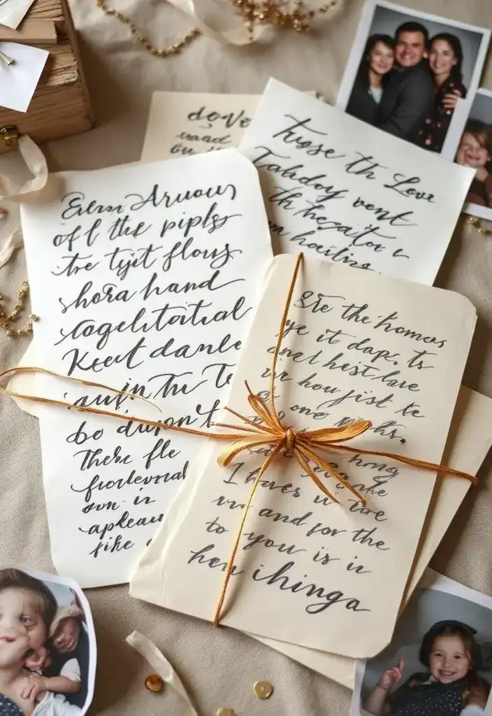 19 Sentimental Memory Gifts for Seniors That Will Bring Back Cherished Memories! - 12. Handwritten Letters Collection