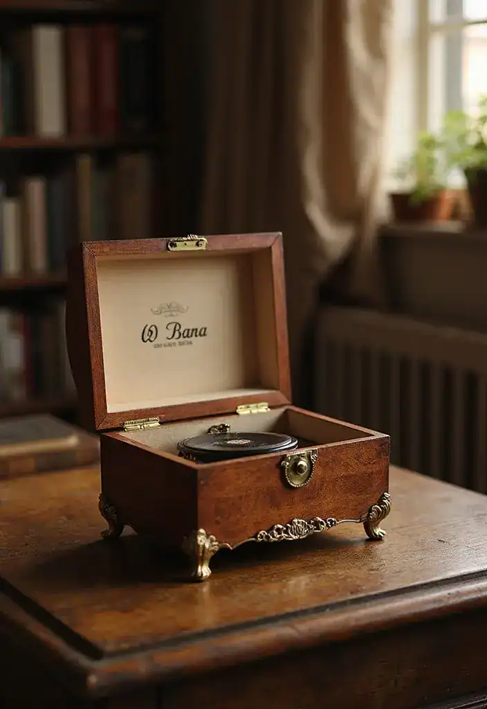 19 Sentimental Memory Gifts for Seniors That Will Bring Back Cherished Memories! - 15. Personalized Music Box