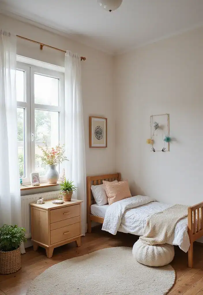 19 kreative Kinderzimmer Ideen, die mit deinem Kind mitwachsen! - 11. Nachhaltige Dekoration