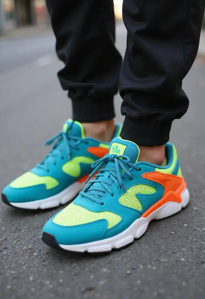 20 Coole Streetwear-Stile, die deinen Look sofort aufpeppen! - 3. Sportliche Sneakers – Die perfekten Begleiter