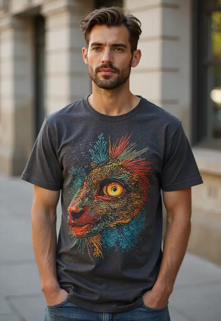 20 Coole Streetwear-Stile, die deinen Look sofort aufpeppen! - 7. Grafische T-Shirts – Der Statement-Look