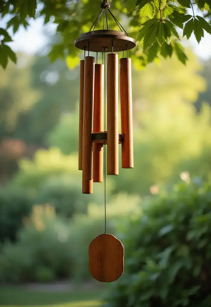 20 Einfache Holz Bastelprojekte, die Du noch Heute Ausprobieren musst! - 15. Holz-Windspiele