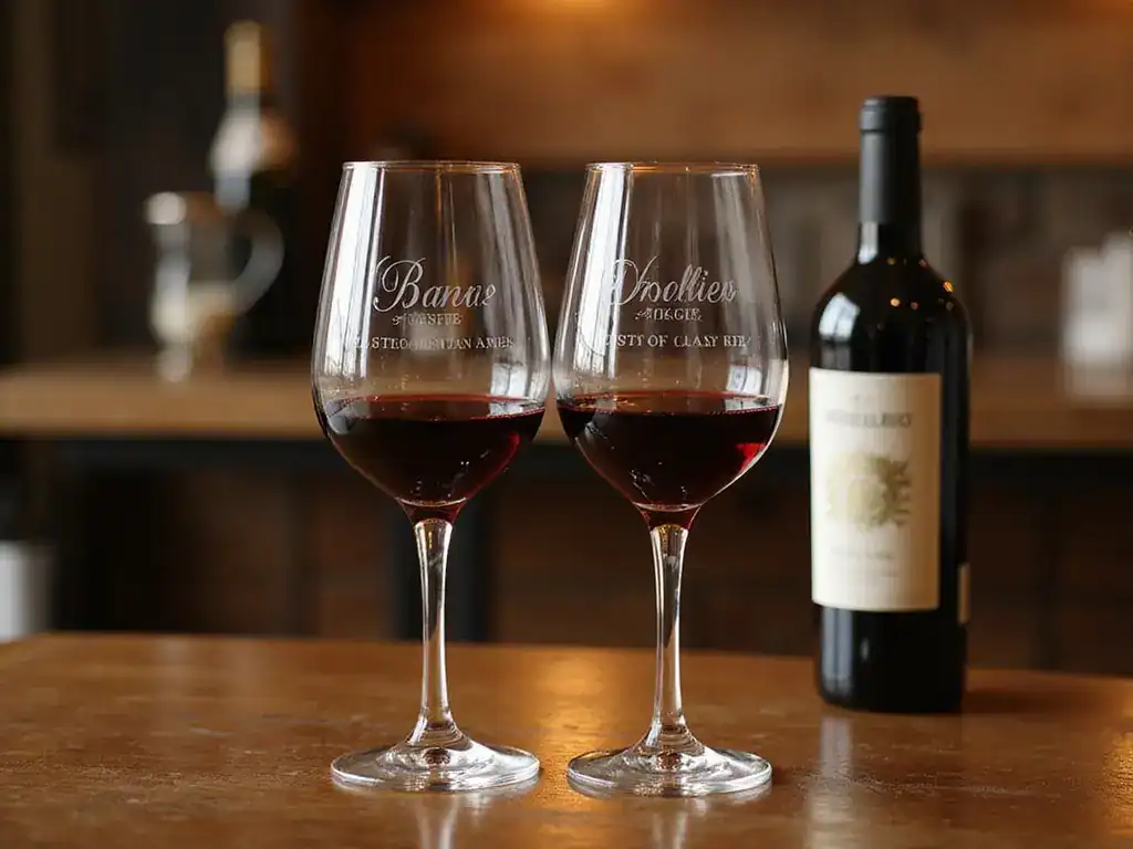 20 Einzigartige Personalisierte Hochzeitsgeschenke, Die Das Brautpaar Überwältigen Werden! - 2. Personalisierte Weingläser