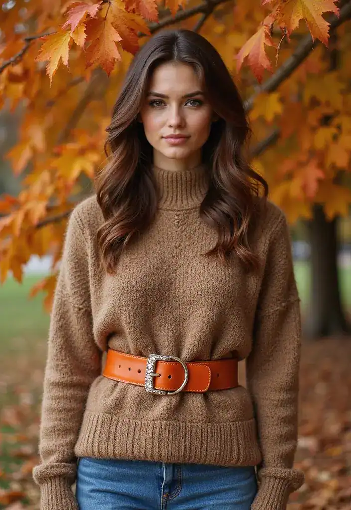 20 Trendy Fall Accessories for 2025 That’ll Take Your Outfit to the Next Level! - 11. Chunky Belts