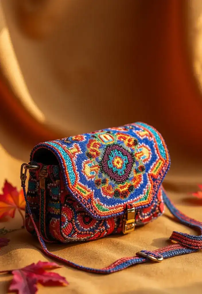 20 Trendy Fall Accessories for 2025 That’ll Take Your Outfit to the Next Level! - 13. Colorful Beaded Bags