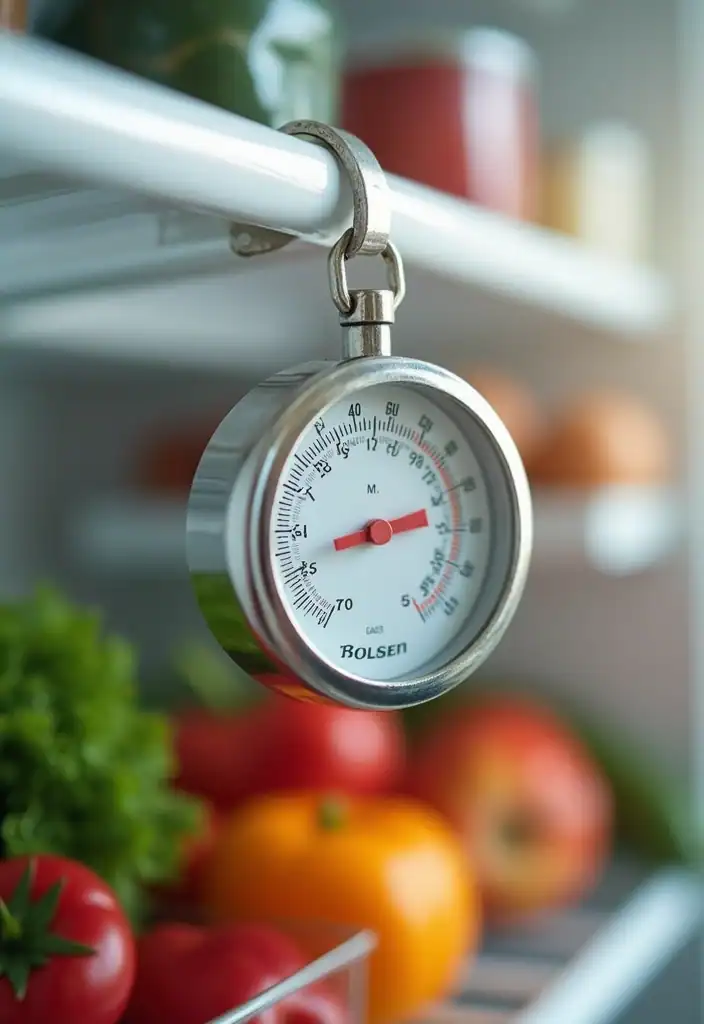 20 Unentbehrliche Küchenwerkzeuge für jeden Kochliebhaber! - 20. Kühlschrankthermometer