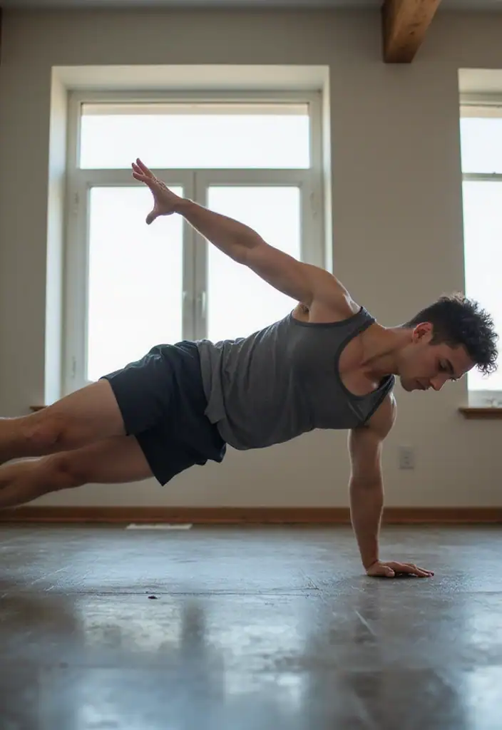 21 HIIT zuhause Workouts, Die Deinen Stoffwechsel Anheizen! - 10. High-Intensity Plank für den Core