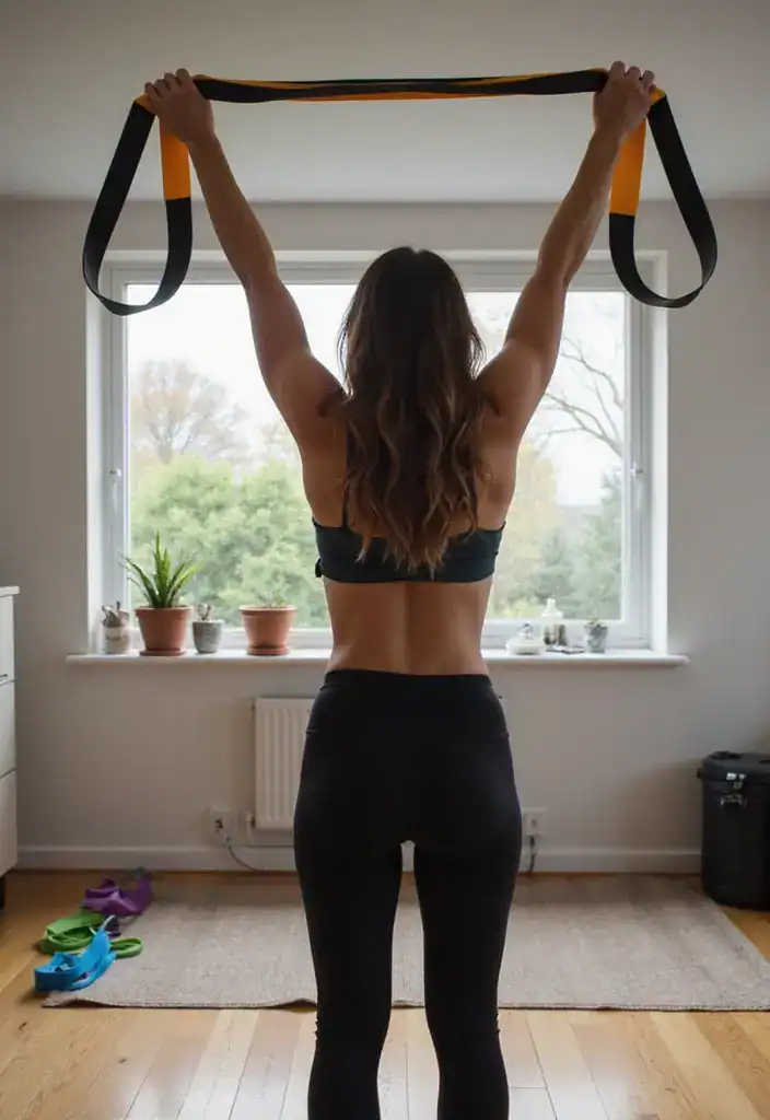 21 HIIT zuhause Workouts, Die Deinen Stoffwechsel Anheizen! - 17. Gummiband-Übungen zur Intensivierung