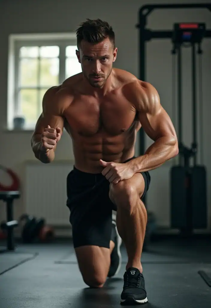 21 HIIT zuhause Workouts, Die Deinen Stoffwechsel Anheizen! - 3. Hohe Knie für mehr Intensität