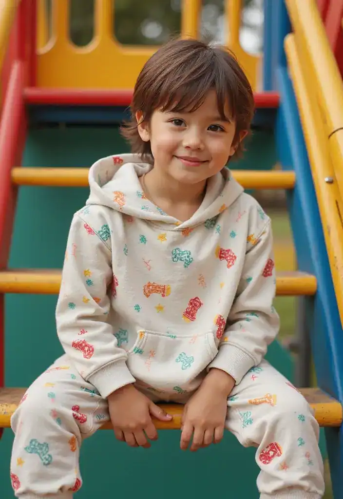 21 Trendy First Day of School Outfits Your Kids Will Absolutely Love (Wait Until You See #8!) - 18. Cozy Hoodie with Stylish Joggers
