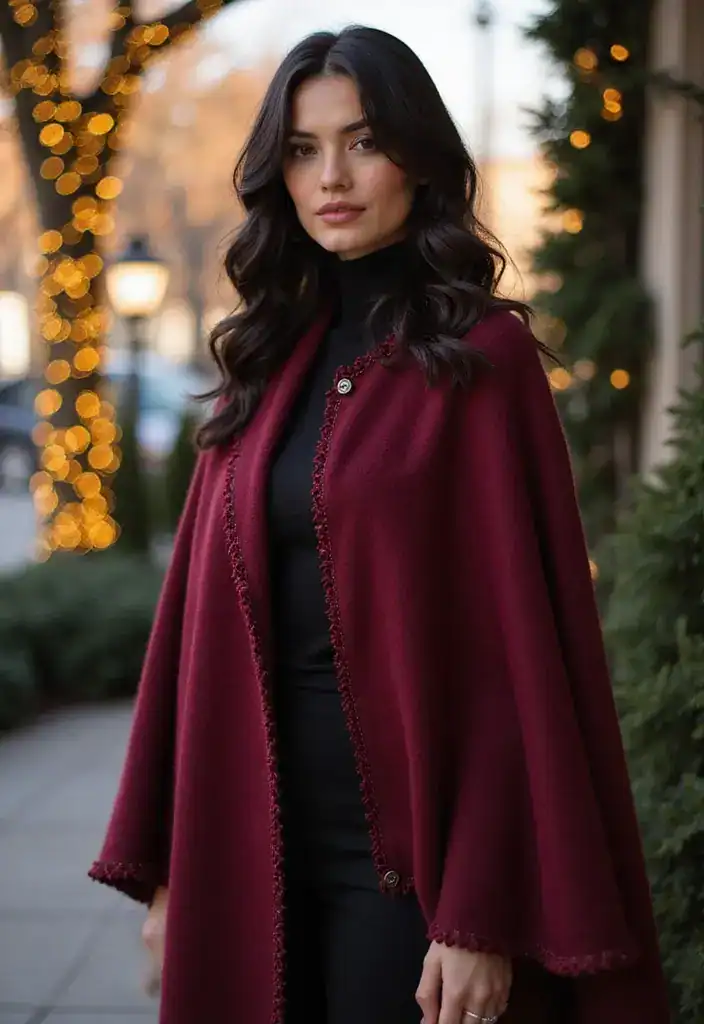 22 Trendy Winter Coats for Women - 10. Cape Coats