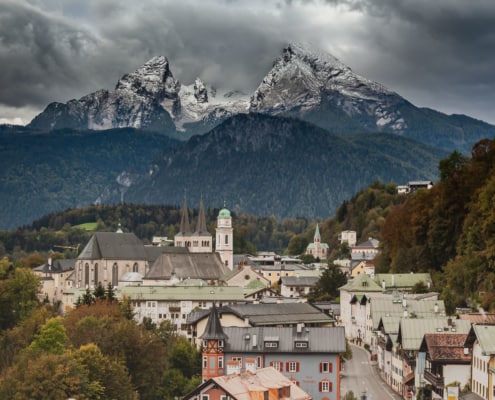 Berchtesgaden und der Watzmann