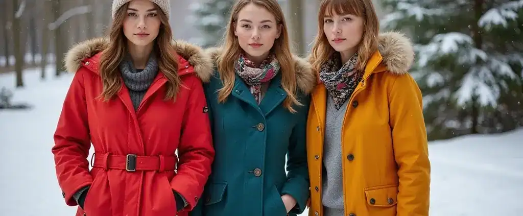 Farbideen für Winterjacken und Mäntel: Wie du im Winter strahlst!