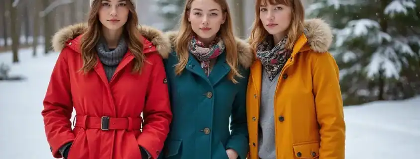 Farbideen für Winterjacken und Mäntel: Wie du im Winter strahlst!