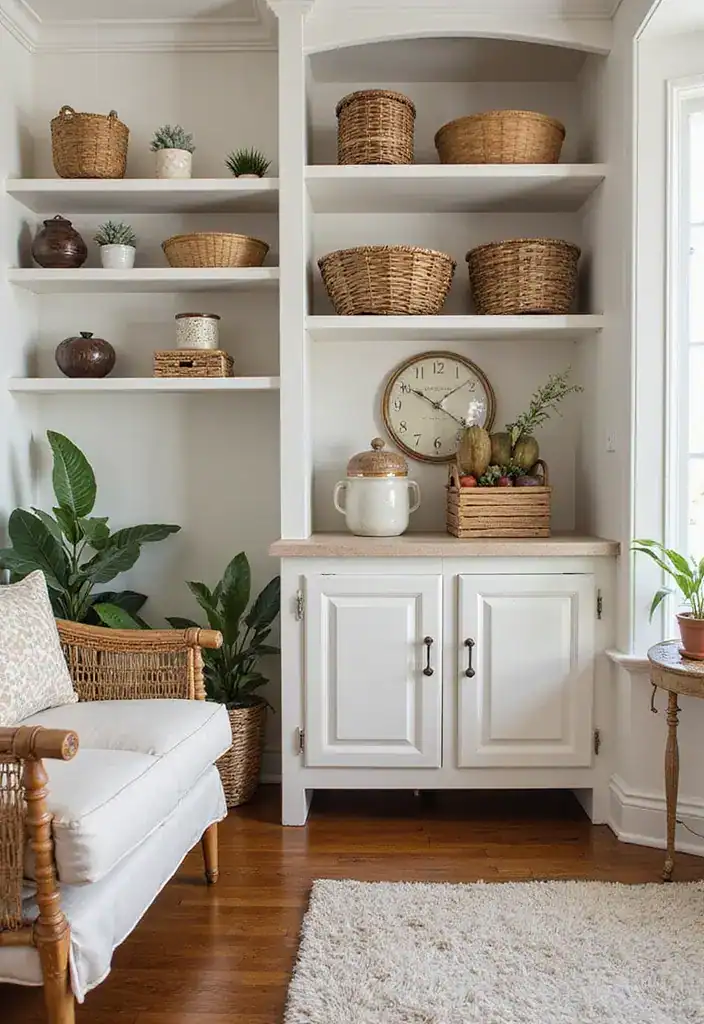 How to Maximize Space: Creative Storage Solutions for Every Room - 7. Stylish Baskets and Containers