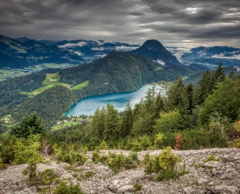 Herrlicher Blick auf den Hintersteiner See