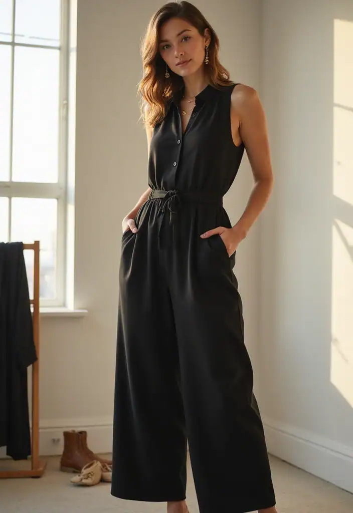 The Ultimate Guide to Perfecting Casual Weekend Outfits for Women - 5. The Classic Jumpsuit