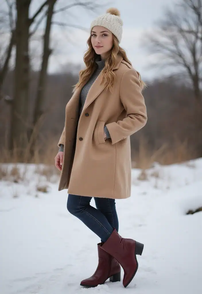 Wie Du Die Perfekten Farben für Deine Winter Mützen 2023 Wählst - 40. Schuh- und Mützen-Kombinationen: Ein harmonischer Look