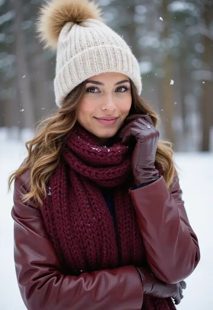 Wie du dich warm und stylisch kleidest: Die besten Winter Outfits - 4. Gemütliche Schals und Accessoires