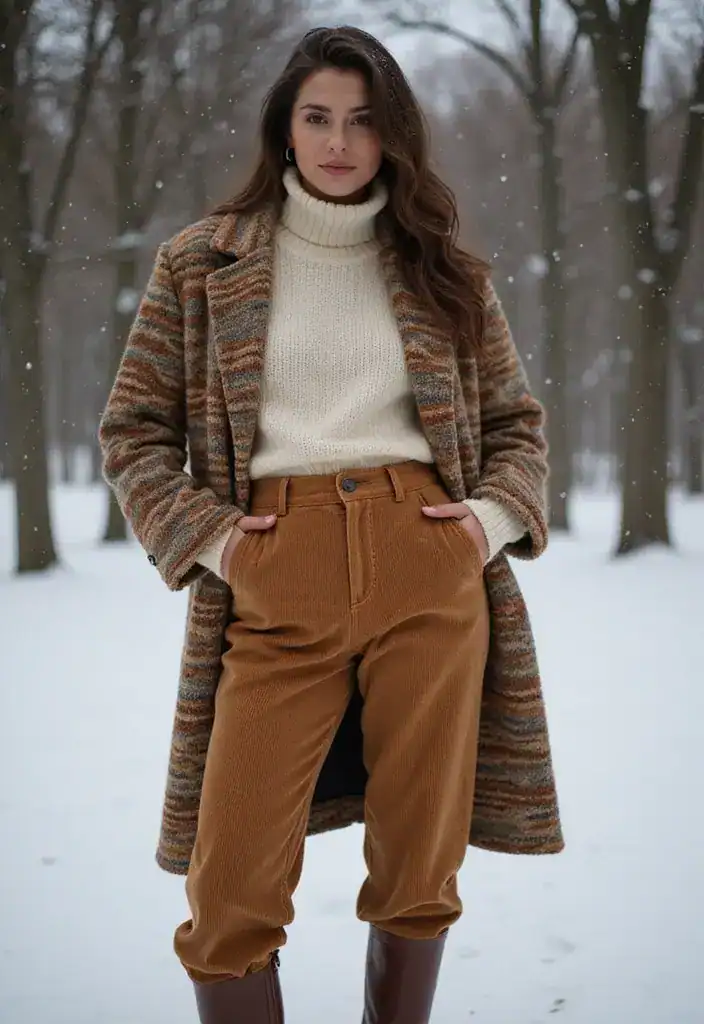 Wie du dich warm und stylisch kleidest: Die besten Winter Outfits - 8. Vintage-Inspiration für einen zeitlosen Look